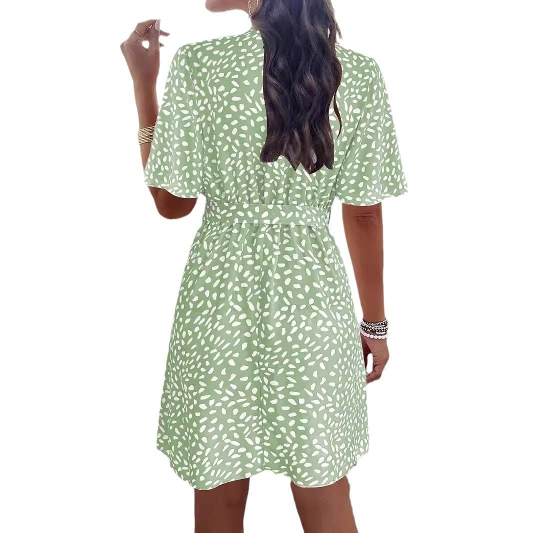 Belted dress