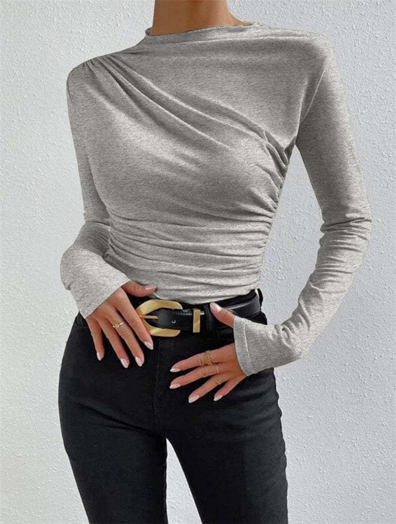 Womens Long Sleeve Slim Fit T-Shirt