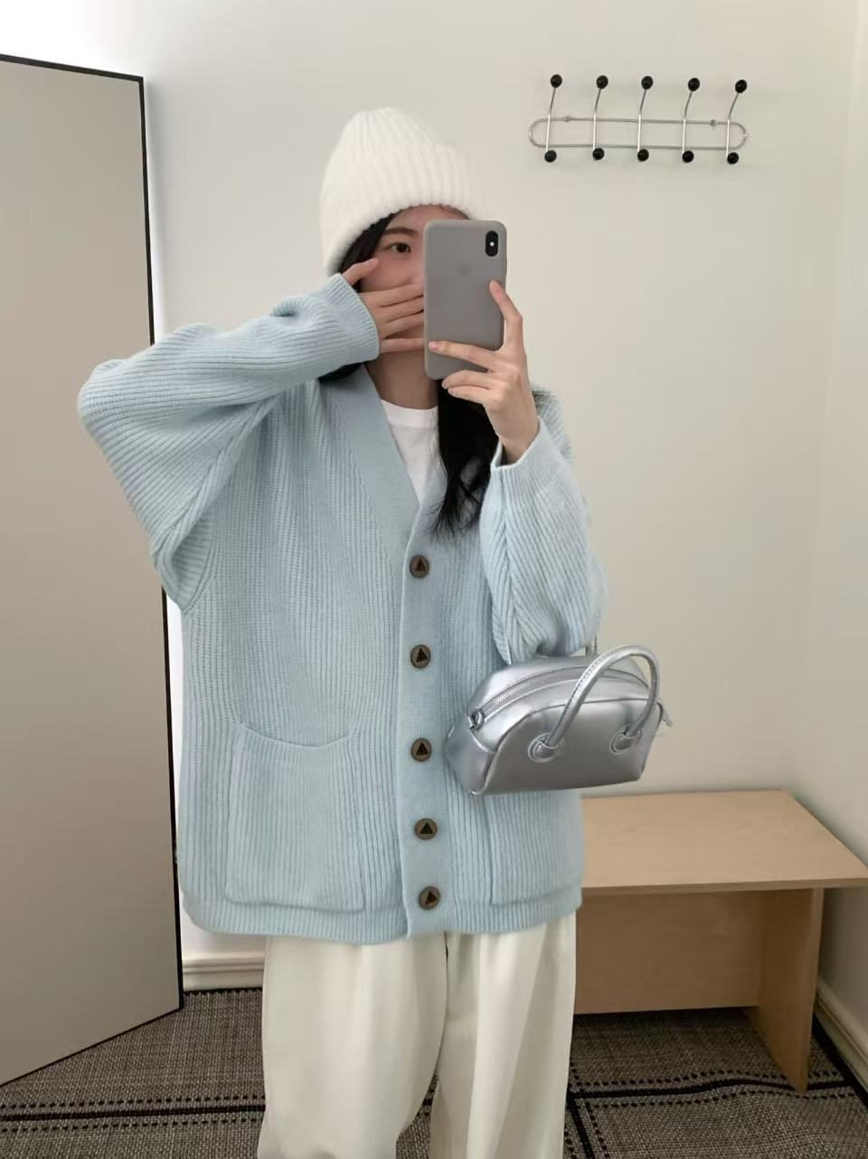 Womens Knitted Cardigan