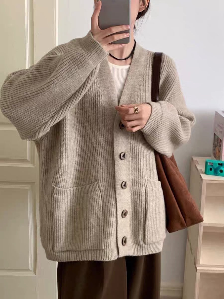 Womens Knitted Cardigan