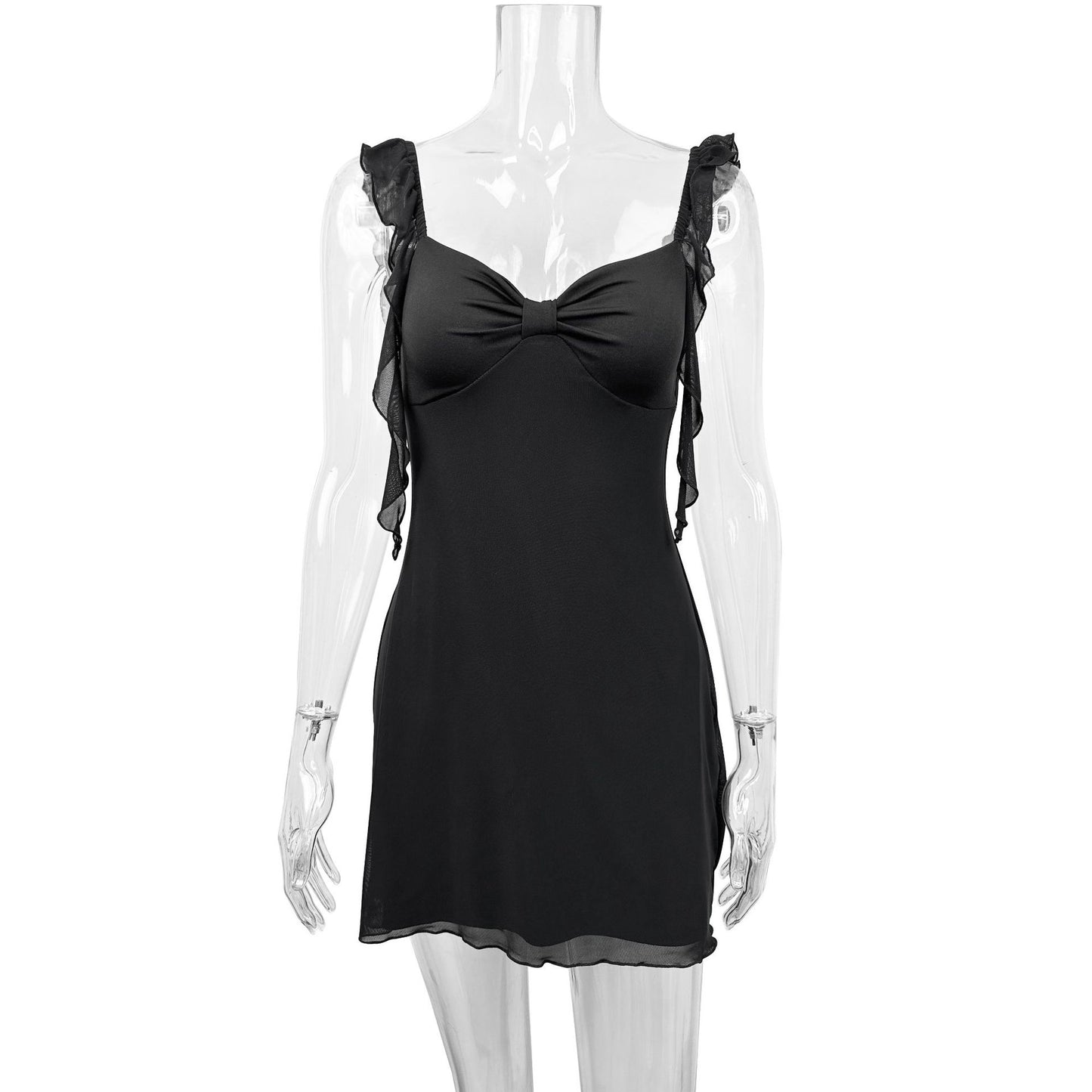 Lace Backless Dress
